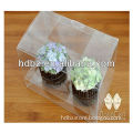custom high quality plastic cupcake boxes made in china